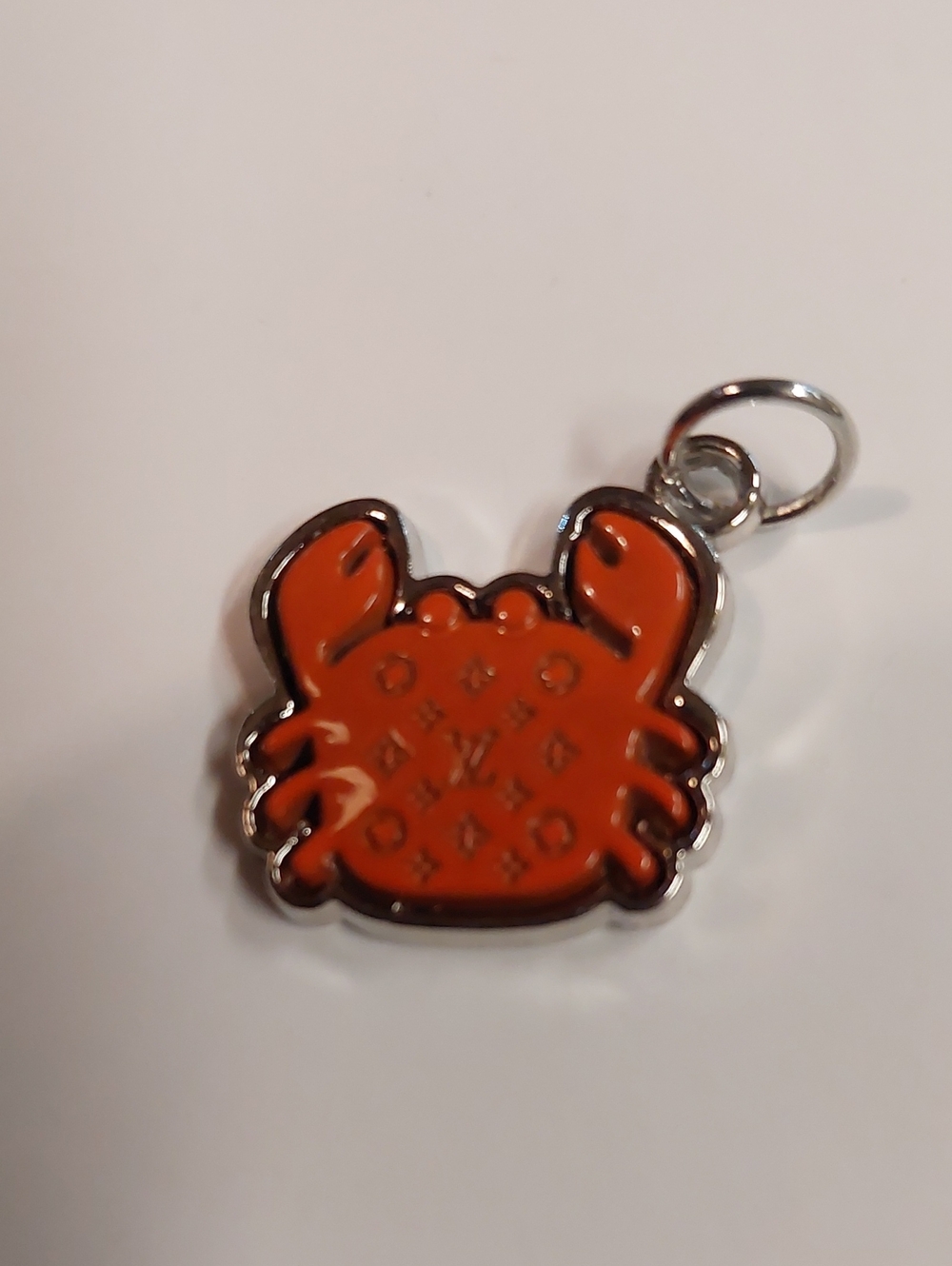 LV Orange Enamel Crab Charm Pendant Sale 1/$20 or 2/$35